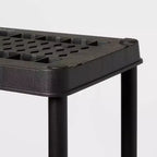 Scaffale in plastica a 5 ripiani nero: Scaffalatura multiuso, 5 ripiani aperti, capacità 68 kg, altezza 186.7 cm