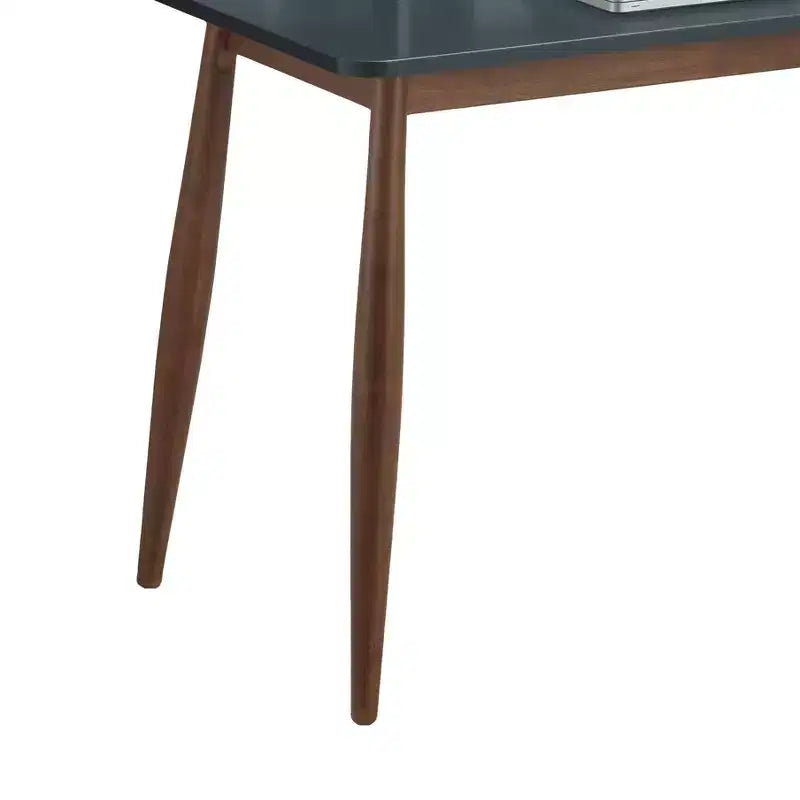 Scrivania da ufficio Roskilde Storage Wood, blu grigio