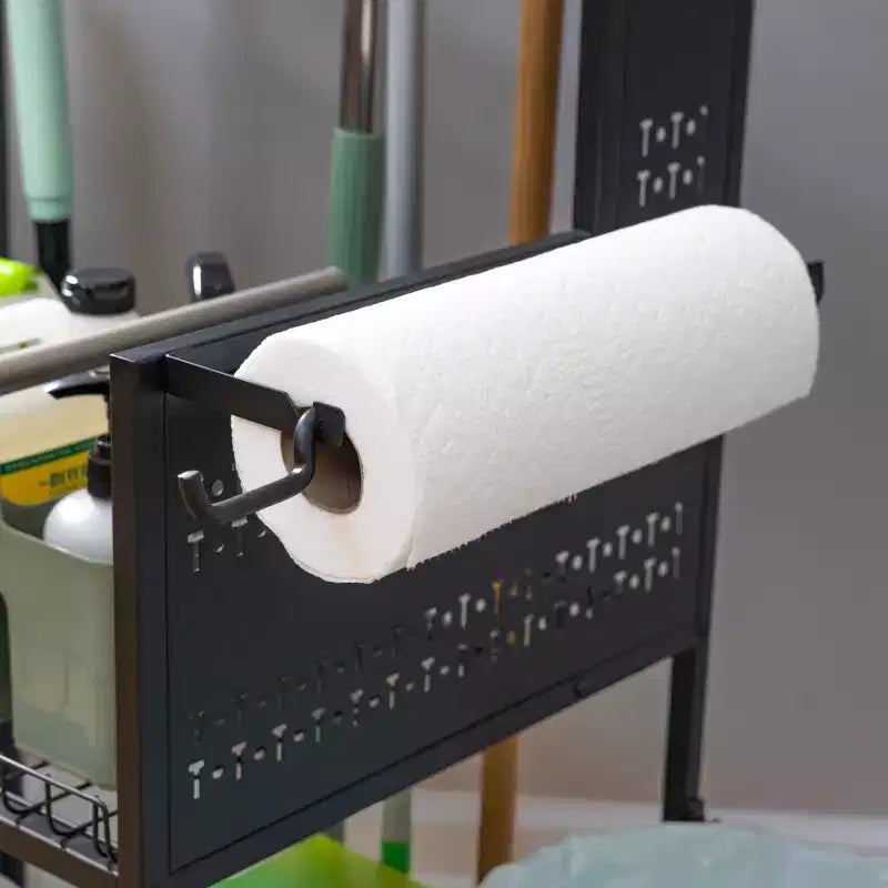 Carrello multiuso "Everything" con pannello forato e portasecchi
