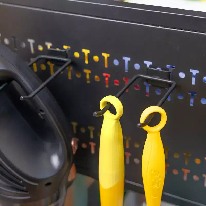 Carrello multiuso "Everything" con pannello forato e portasecchi