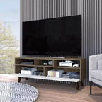Mobile TV Tacoma per televisori fino a 55" Noce Scuro/Bianco