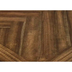 Libreria tradizionale Porter da 74" in legno con ante, colore marrone
