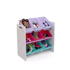 Organizzatore portagiochi per bambini con 9 contenitori
