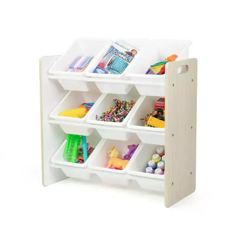 Organizzatore portagiochi per bambini con 9 contenitori