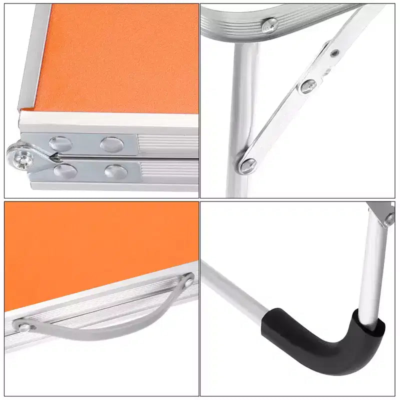 Unique Bargains - Tavoli pieghevoli portatili resistenti per letto e divano