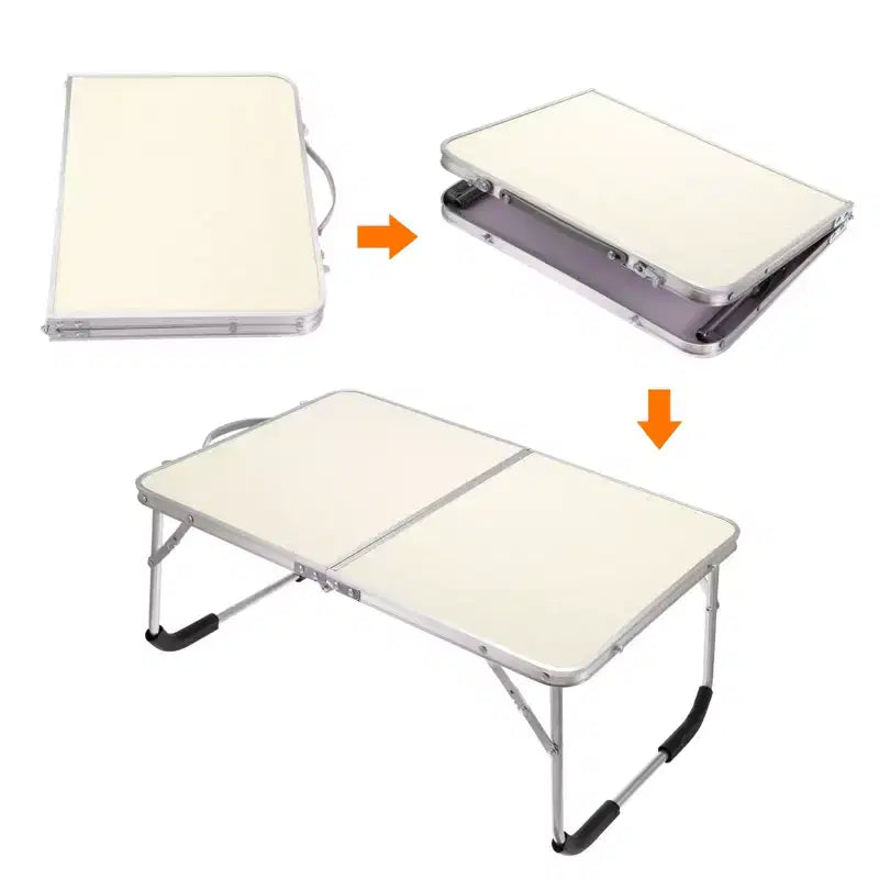 Unique Bargains - Tavoli pieghevoli portatili resistenti per letto e divano