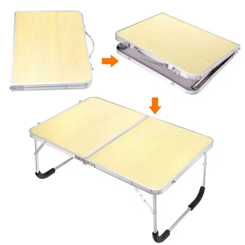 Unique Bargains - Tavoli pieghevoli portatili resistenti per letto e divano