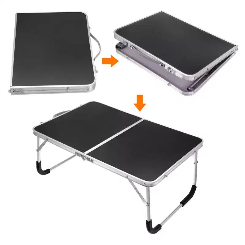 Unique Bargains - Tavoli pieghevoli portatili resistenti per letto e divano