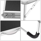 Unique Bargains - Tavoli pieghevoli portatili resistenti per letto e divano