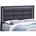 Letto a pannelli con struttura in legno Liverpool con 2 cassetti