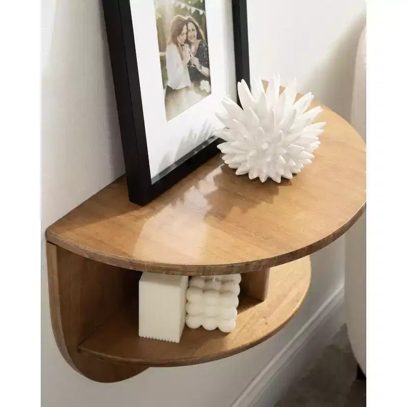 Jalla tavolino galleggiante in legno