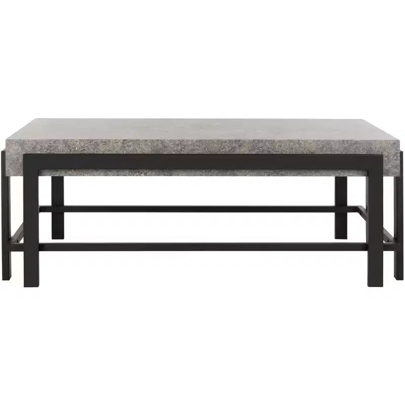 Oliver Coffee Table - COF7006A - Dark Grey/Black - Safavieh