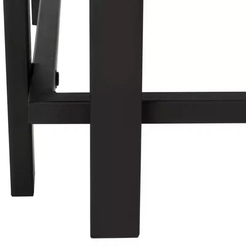 Tavolino da caffè Oliver COF7006A Grigio scuro/Nero