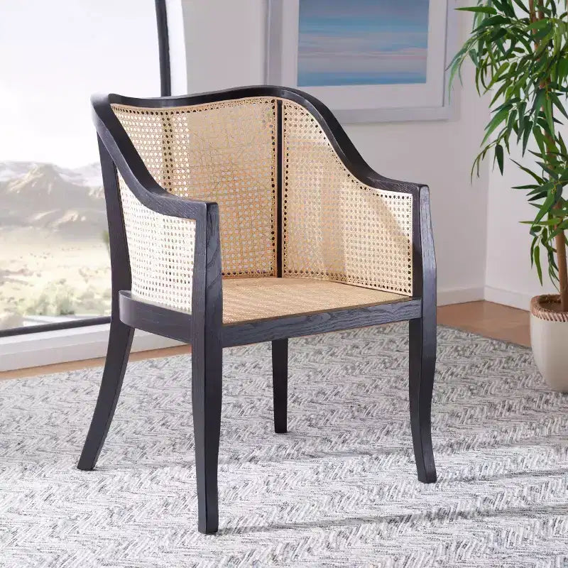 Sedia da pranzo in canna Maika DCH9500