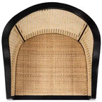 Sedia da pranzo in canna Maika DCH9500