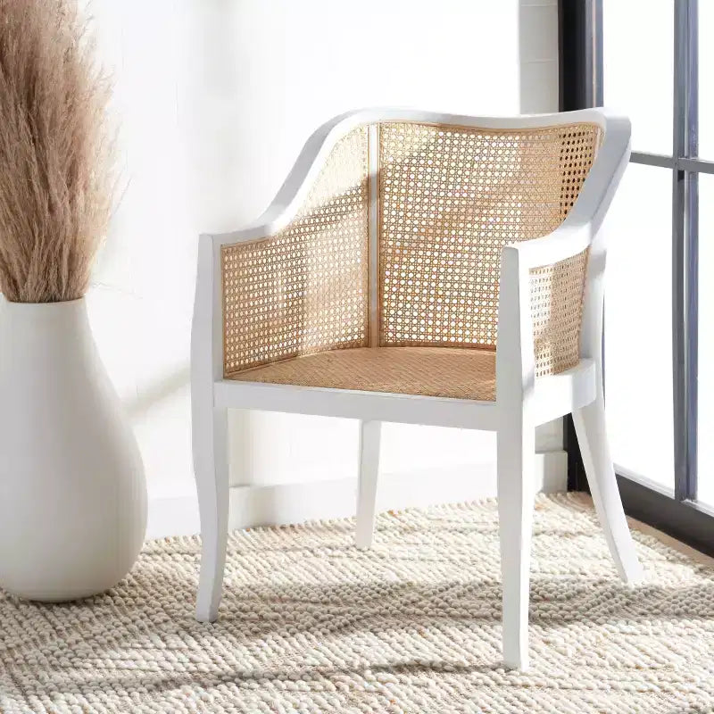 Sedia da pranzo in canna Maika DCH9500