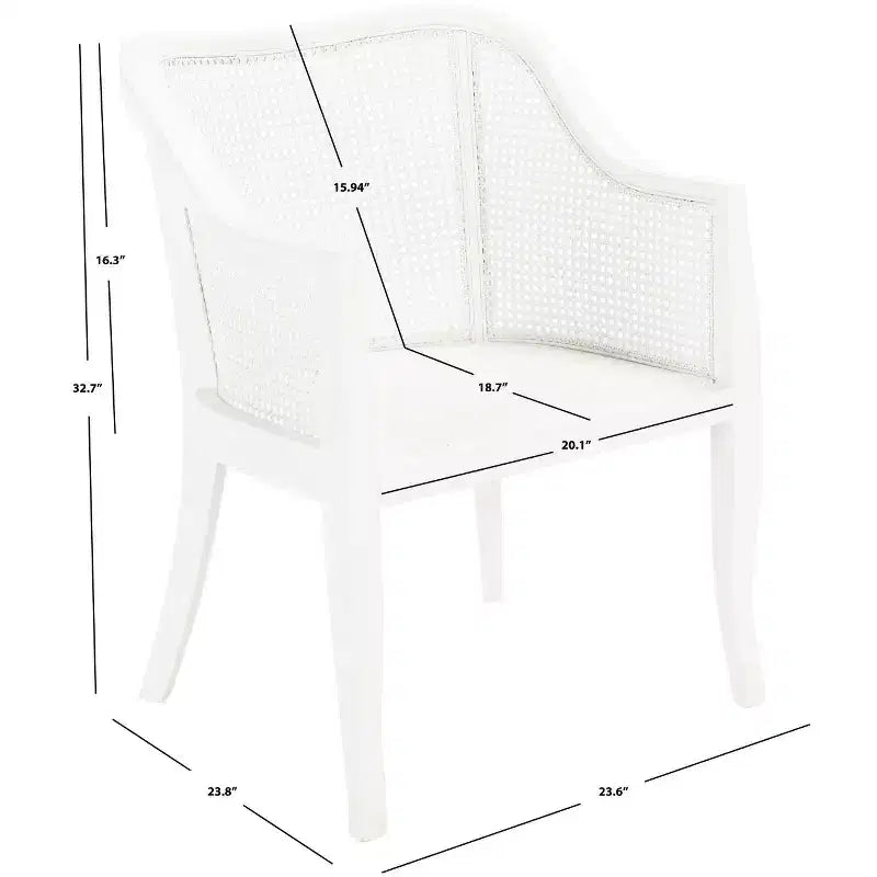 Sedia da pranzo in canna Maika DCH9500