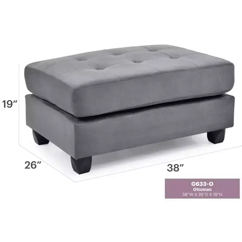 Pouf Malone Tufted