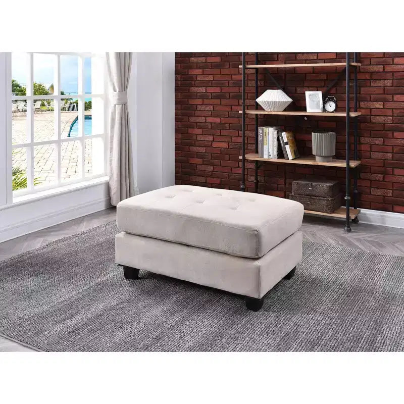 Pouf Malone Tufted
