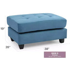 Pouf Malone Tufted