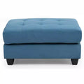Passion Furniture Malone Tufted Ottoman