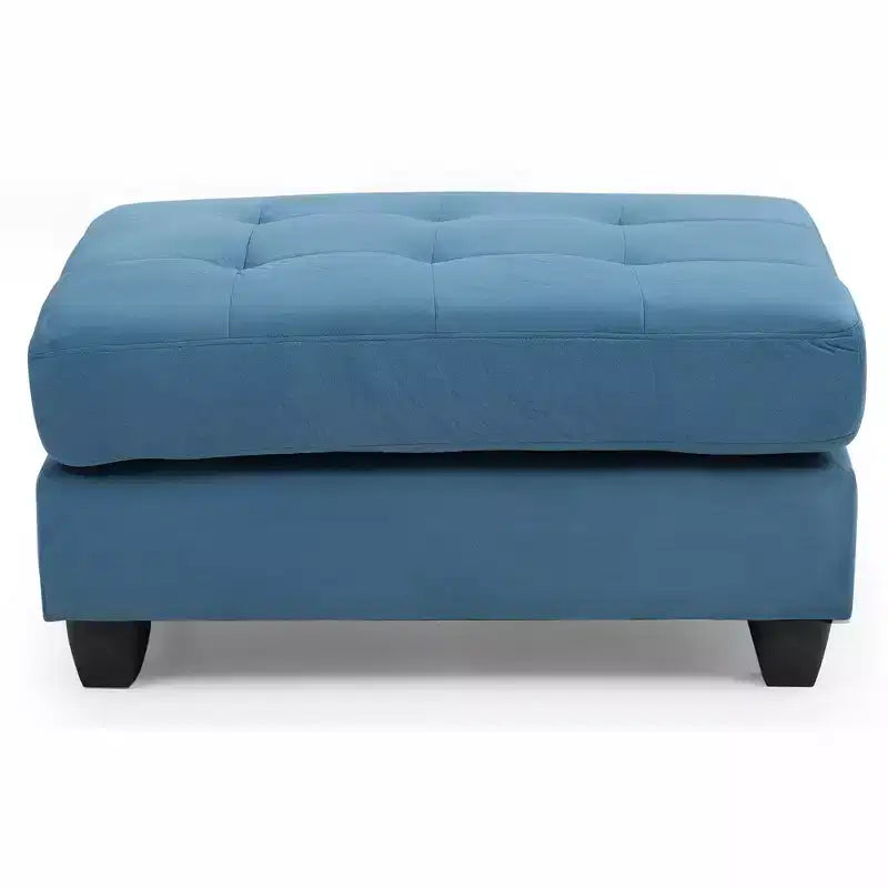 Passion Furniture Malone Tufted Ottoman