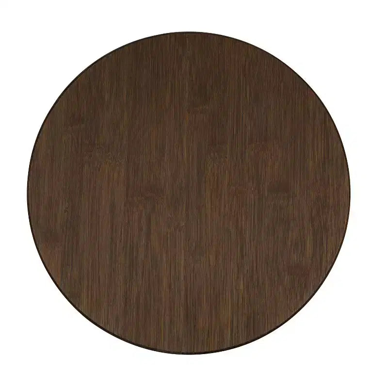 Sgabelli da bar Tully in legno e metallo, confezione da 4, 61 cm, grigio e marrone rustico