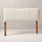 Corduroy Upholstered Headboard Cream - Hearth & Hand with Magnolia